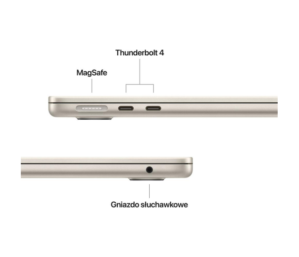 Apple MacBook Air M5/16GB/2TB/Mac OS Księżycowa Poświata 10R GPU - 1588914 - zdjęcie 7
